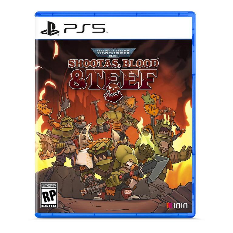 Warhammer 40,000 Shootas, Blood & Teef Collector's Edition PS4 EU Game In EN FR DE ES IT NEW Run&Gun