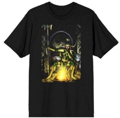 list item 2 of 3 Marvel Loki Golden Throne Unisex T-Shirt