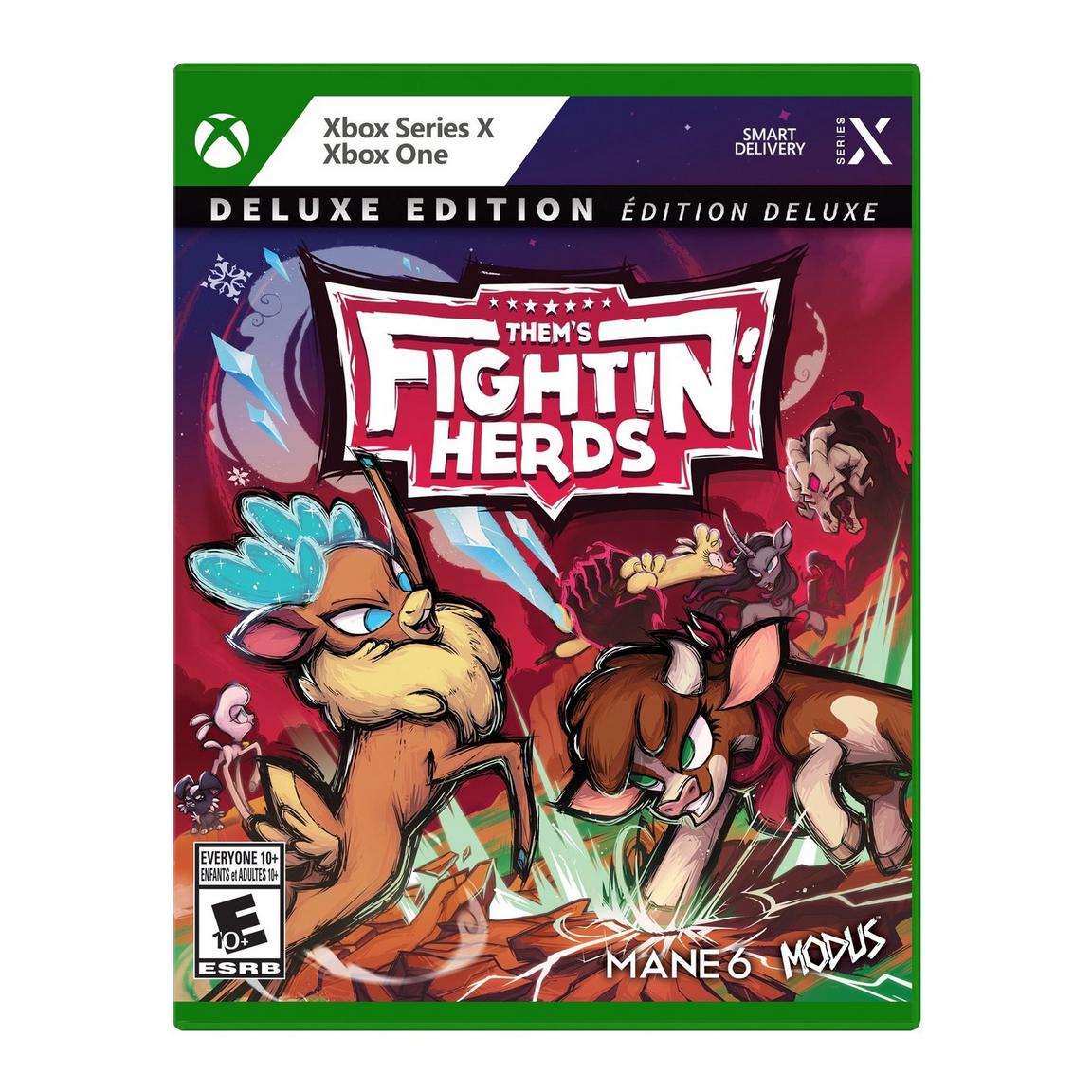 Them's Fightin' Herds Deluxe Edition - Xbox Series X, Pre-Owned