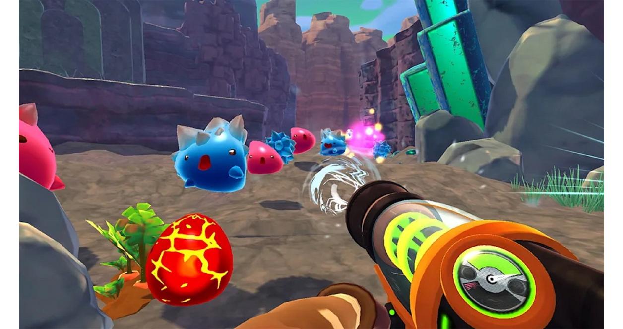 スライムランチャー Slime Rancher switch スイッチ Slime Rancher: Plortable Edition for Nintendo Switch - Nintendo