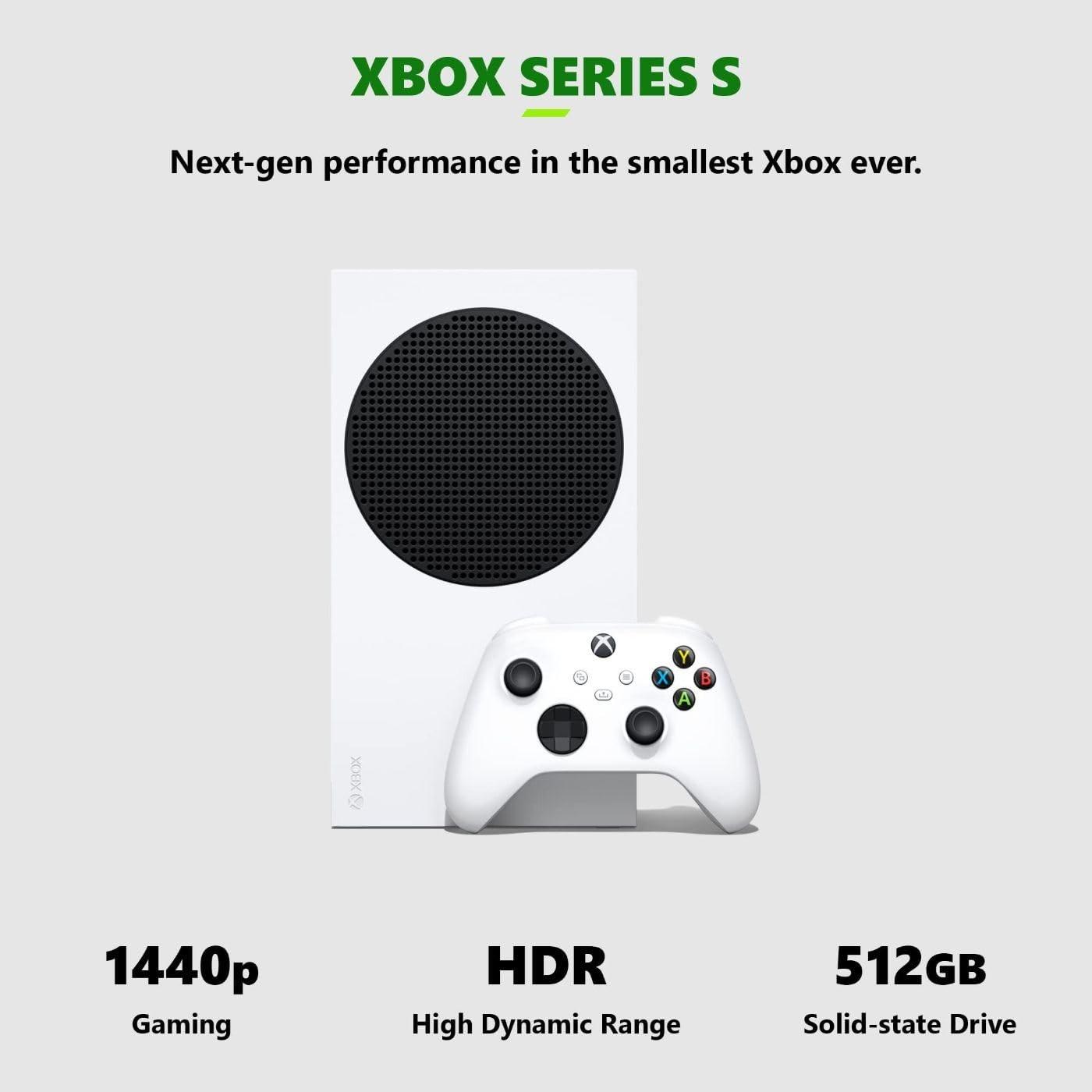 Buy Xbox Series S 512GB Console With 3 Months Game Pass Ultimate | Xbox  Series S consoles | Argos