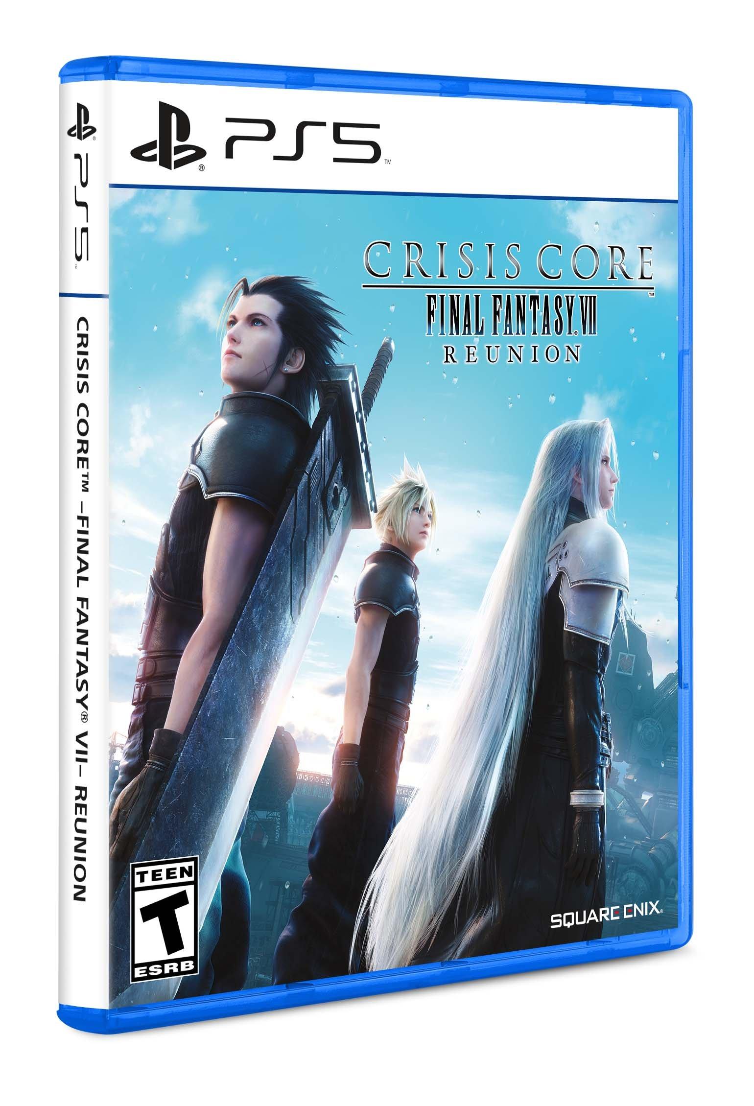 Crisis Core Final Fantasy 7 file size on PS5 is much smaller than PS4