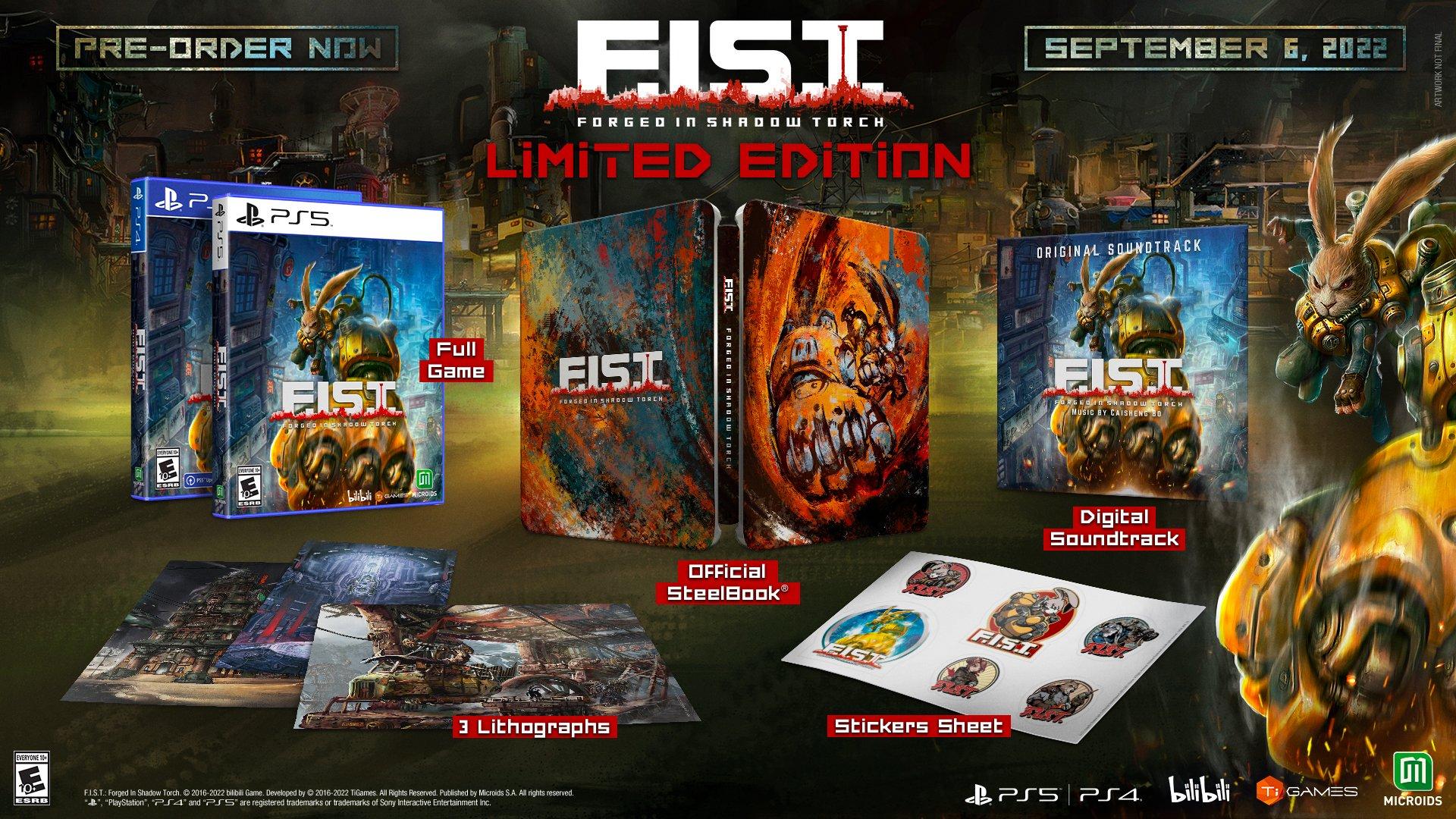 F.I.S.T.: Forged in Shadow Torch - Day 1 Edition (PS4) :  Maximum Games LLC: Video Games