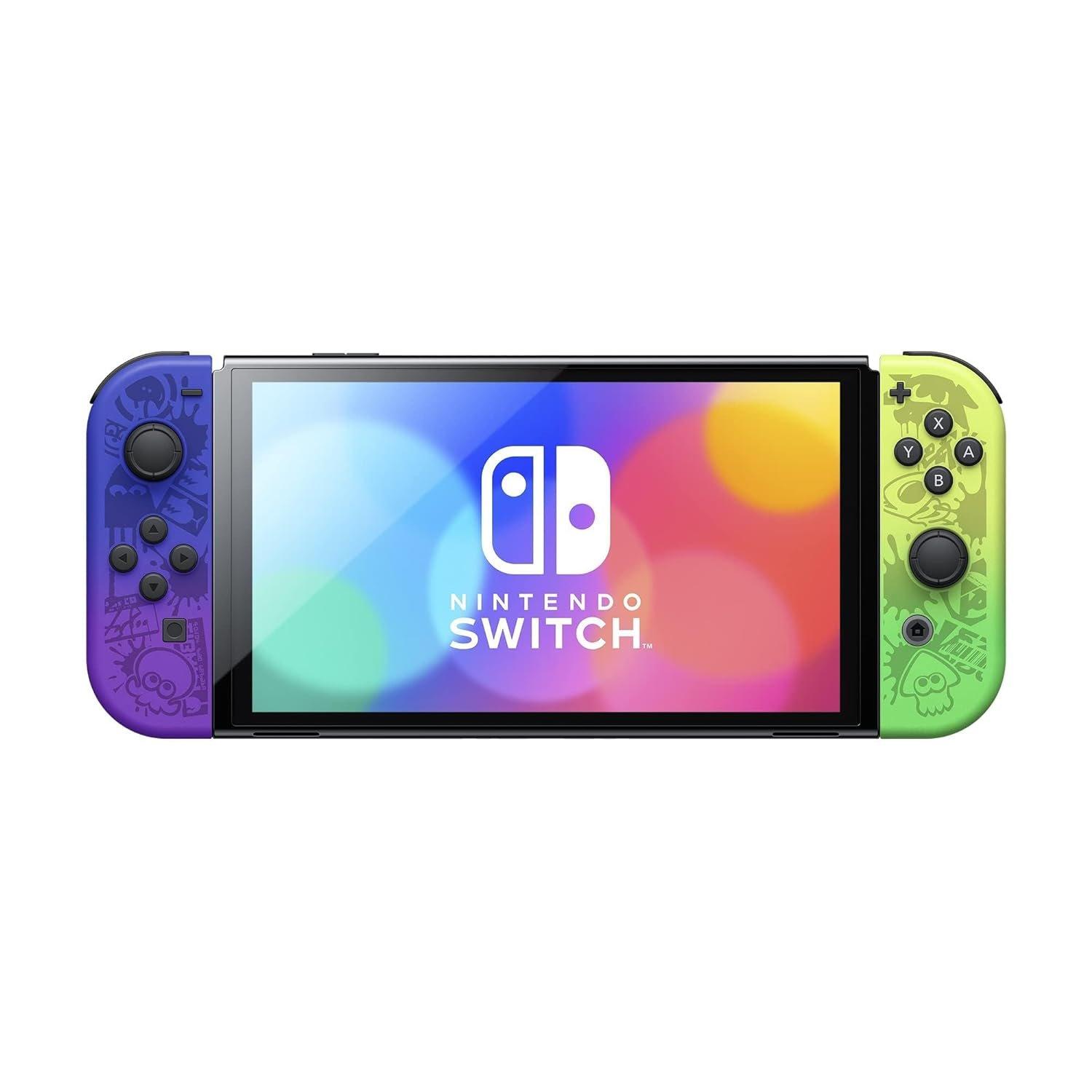 Nintendo Switch OLED Console Splatoon 3 Special Edition | The 
