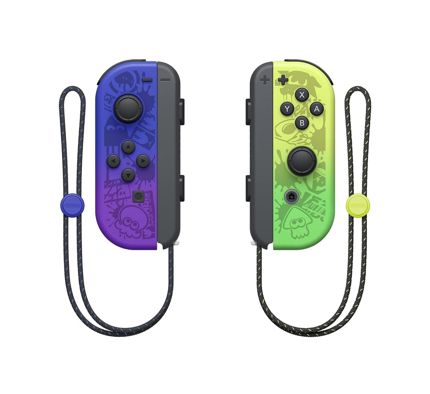 🎮NEW OLED Joy-Con's, Straps Controller Grip ONLY WHITE Nintendo Switch  Console