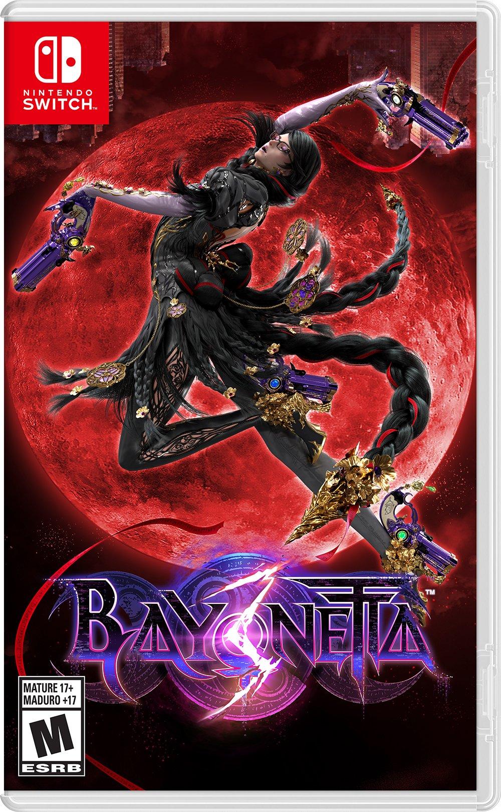 Bayonetta 2 Switch has a reversible cover for Bayonetta 1