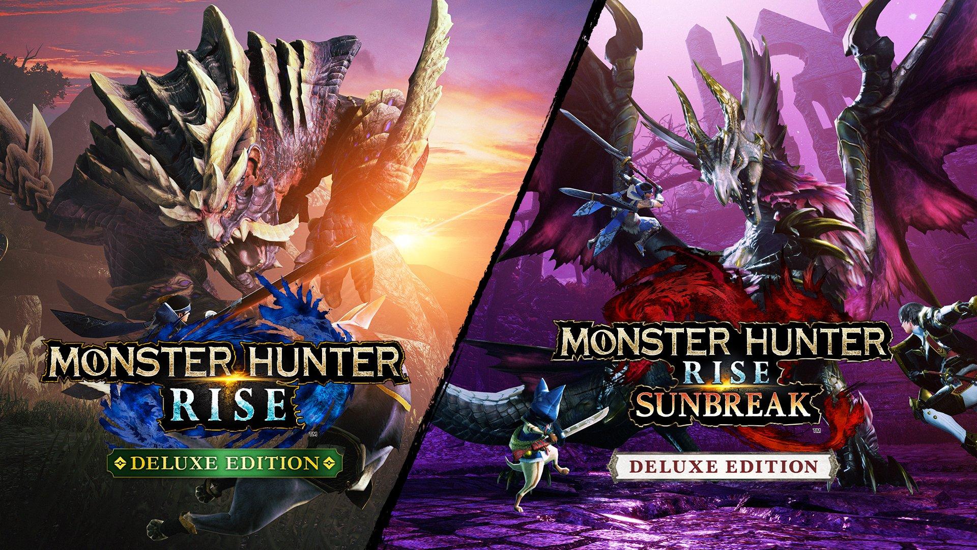 Monster Hunter Rise / Monster Hunter Rise: Sunbreak Deluxe Edition -  Nintendo Switch | Nintendo Switch | GameStop