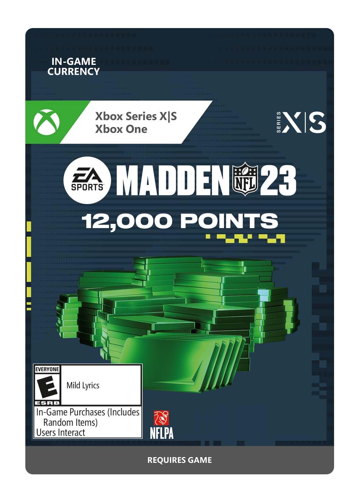 Madden NFL 23: 12000 Madden Points