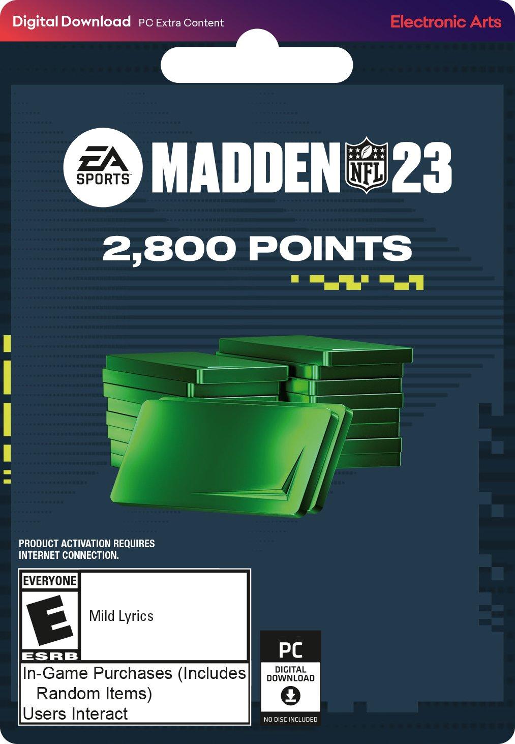 Madden NFL 23 Ultimate Team 2800 Points Pack - PC Origin