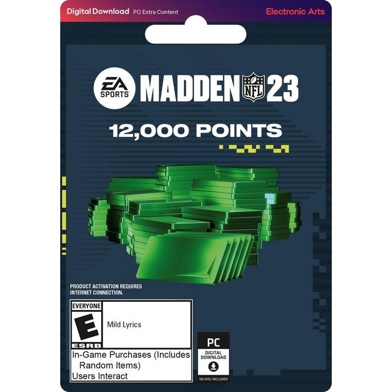 Madden NFL 23 Ultimate Team 12000 Points Pack - PC EA app