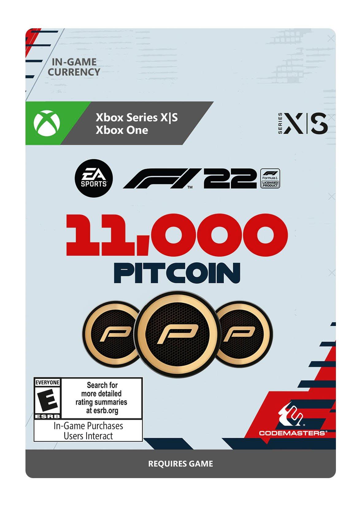 F1 2022 11,000 PitCoin Xbox Series X