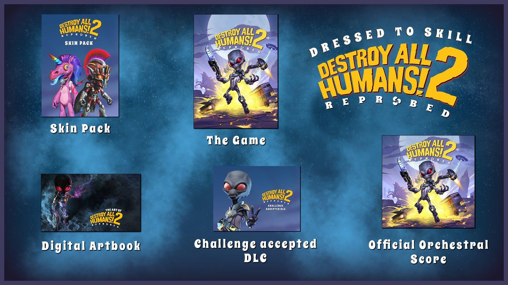 Destroy All Humans! 2: Reprobed Dressed to Skill