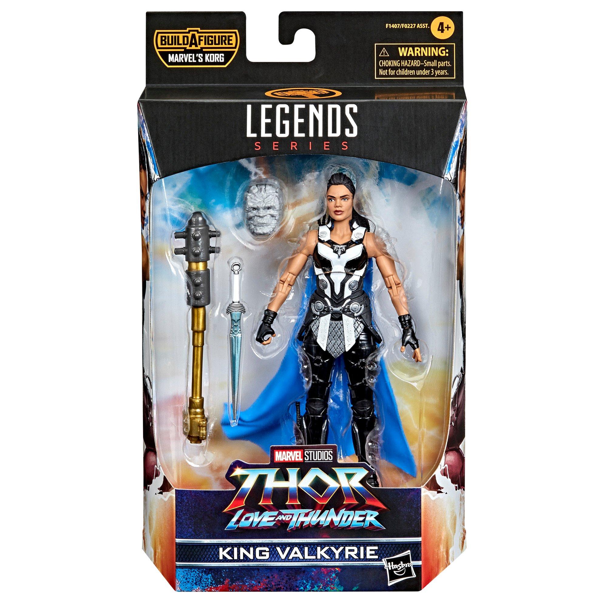 list item 9 of 10 Hasbro Marvel Legends Series Thor: Love and Thunder King Valkyrie Build-A-Figure 6-in Action Figure