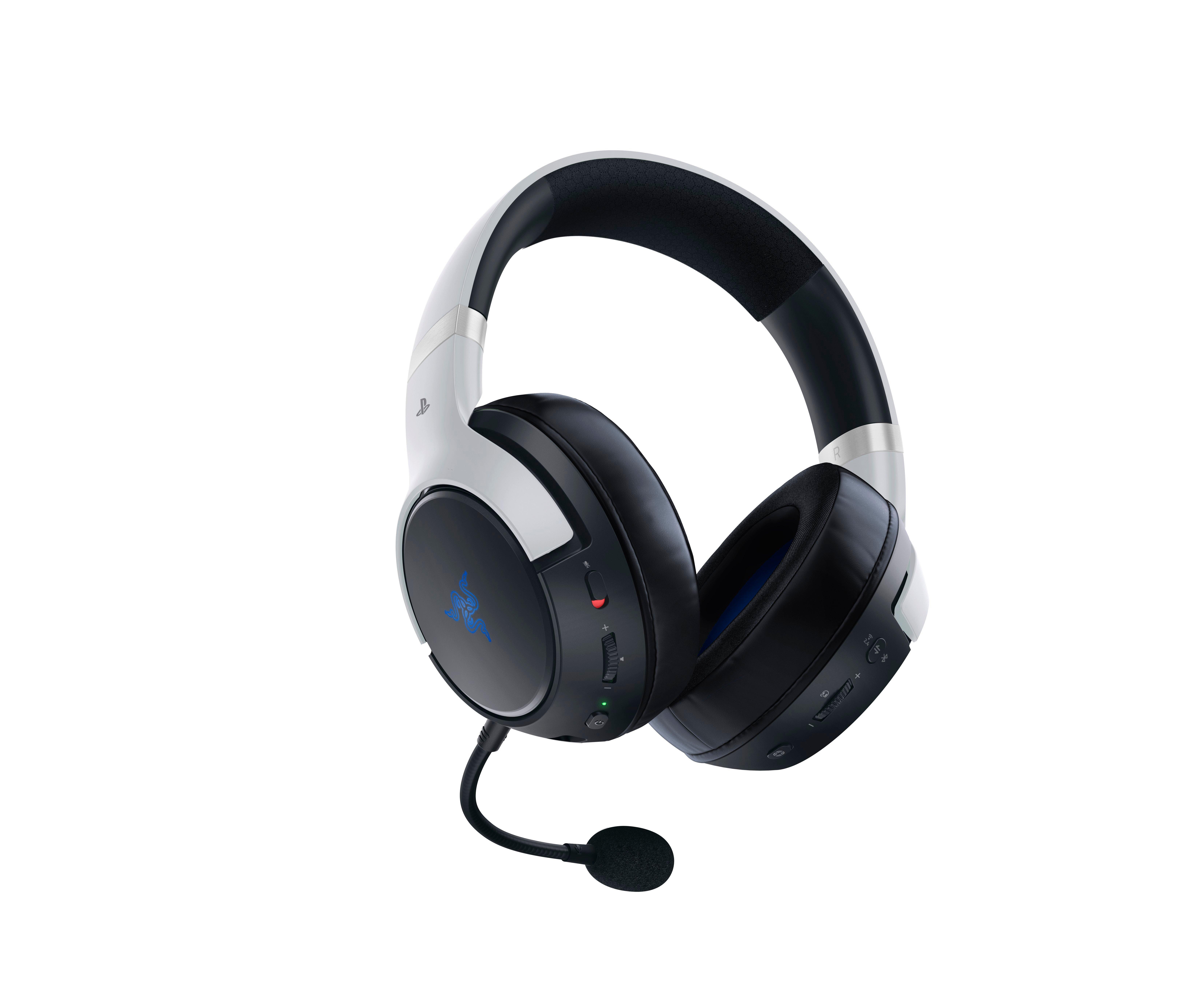 Casque de jeu sans fil Razer Kaira HyperSpeed pour PS4/PS5 Blanc