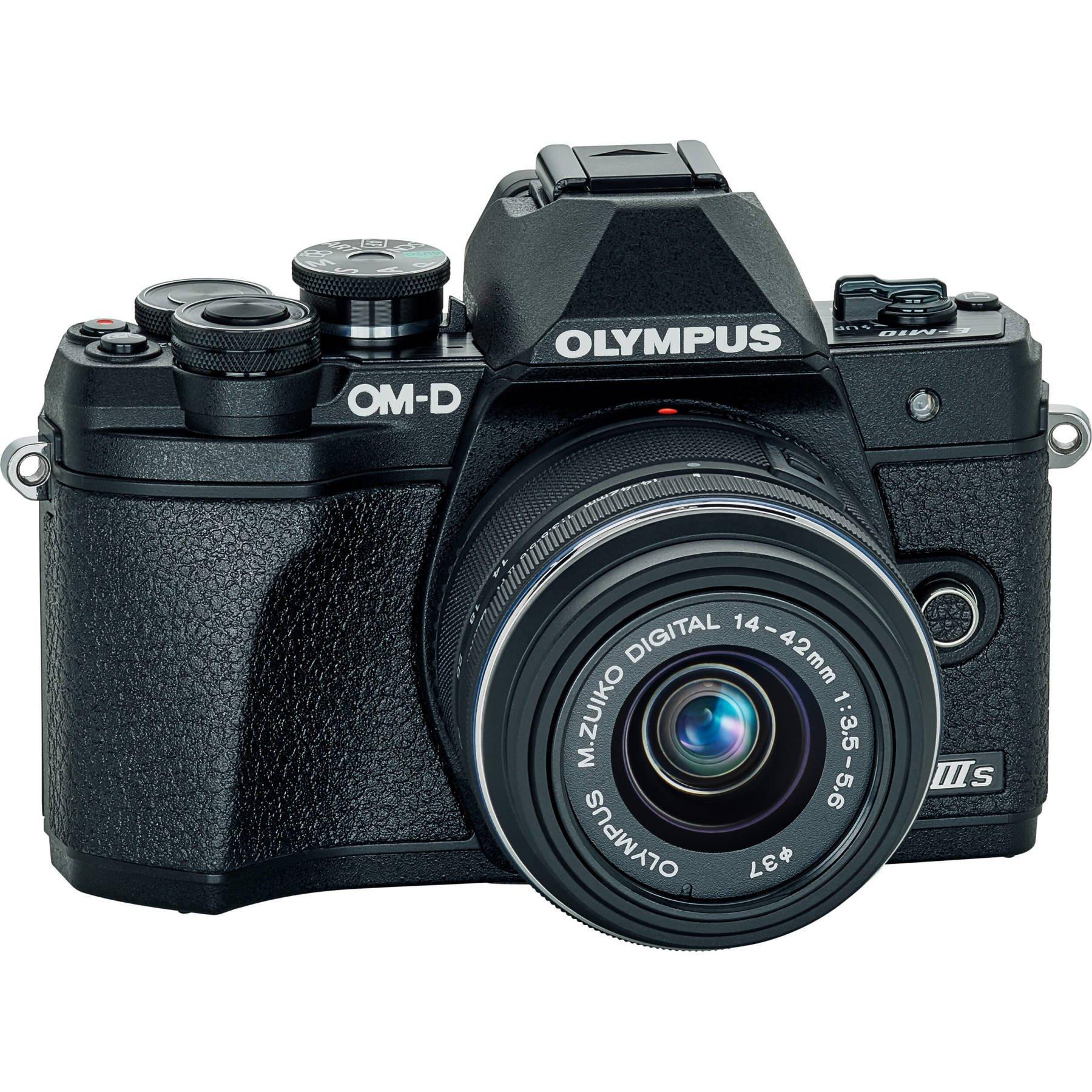 list item 1 of 5 Olympus OM-D E-M10 Mark III Mirrorless Digital Camera with 14-42mm II R Lens