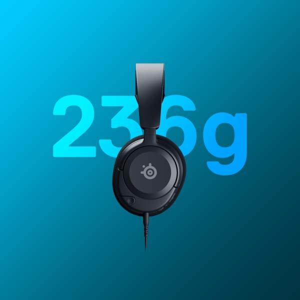 SteelSeries Arctis Nova 1 wired headset: Surround-sound gaming on