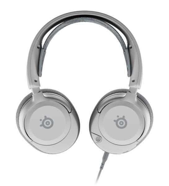 SteelSeries Arctis Nova 1P Universal Wired Gaming Headset for PlayStation, Xbox, PC, and Switch - White