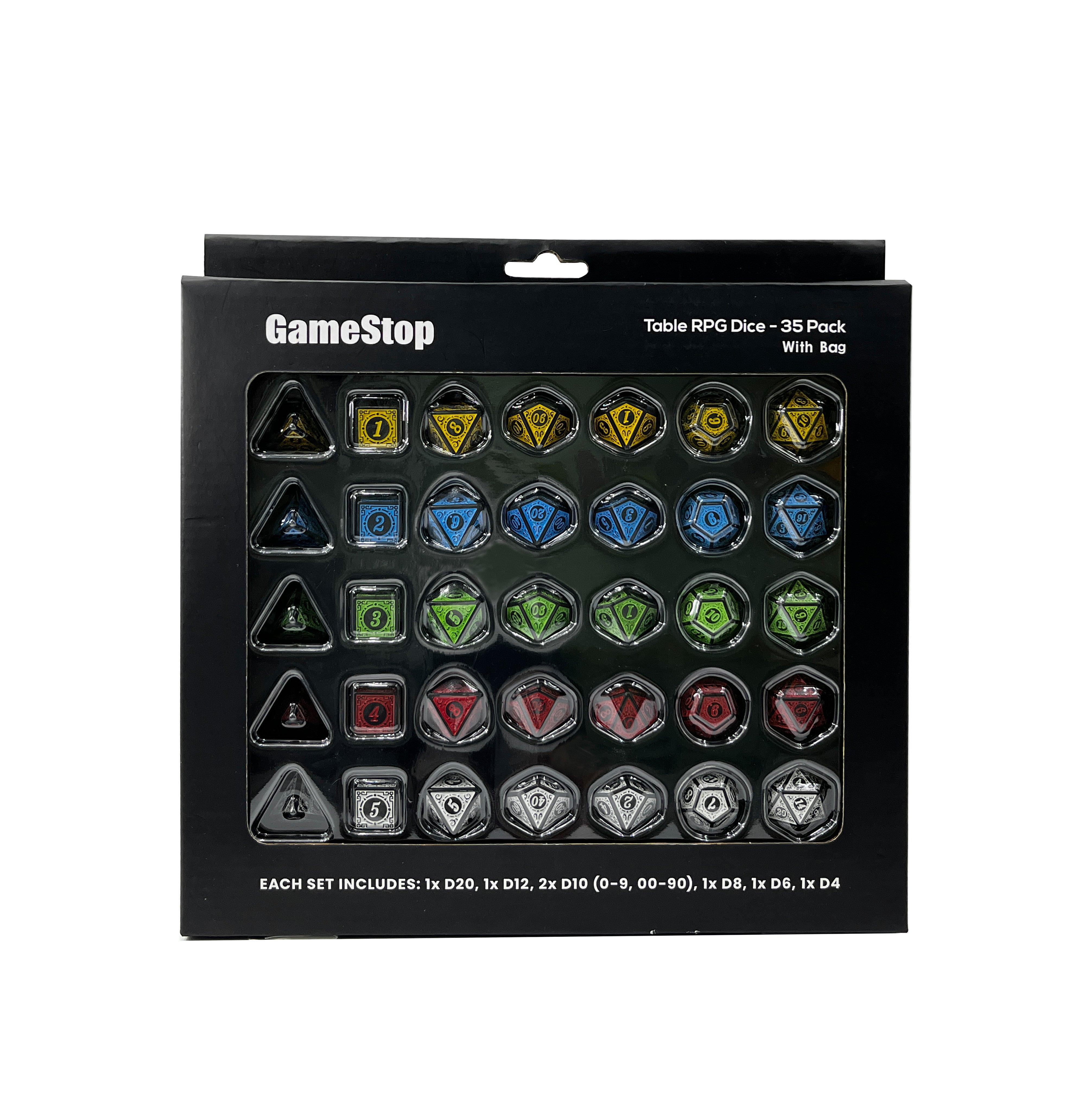 Deluxe 35 Dice Bundle and Storage Collection GameStop Exclusive