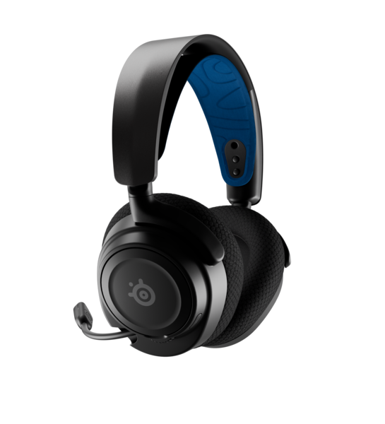 SteelSeries Arctis Pro Wireless Gaming Headset with High Fidelity Wireless,  Mixable Bluetooth, Dual Battery, and AI Noise Canceling Mic