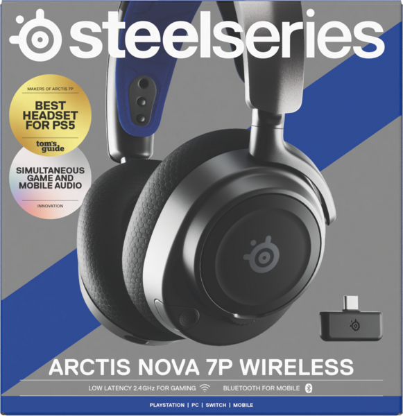 SteelSeries Arctis Nova Pro Wireless Gaming Headset for PS5 and