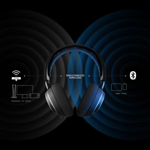 SteelSeries Arctis Nova 7P Wireless Gaming Headset for PlayStation