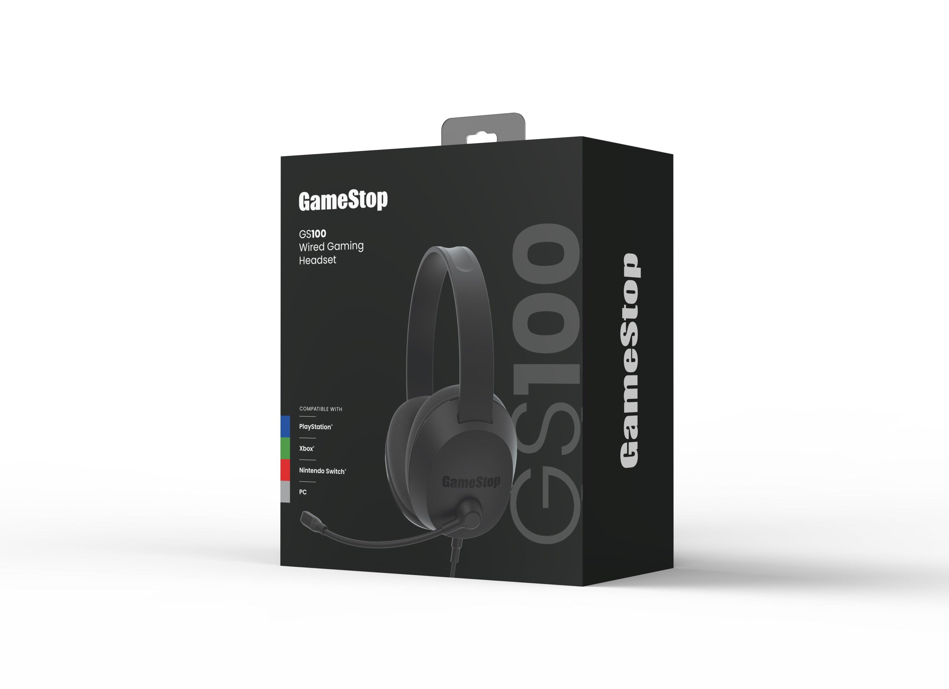 GameStop GS100 Universal Stereo Headset for PlayStation, Xbox, Nintendo Switch, and PC