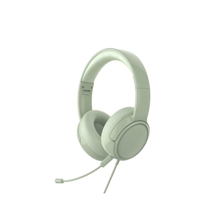 GameStop GS100 Universal Stereo Headset for PlayStation, Xbox, Nintendo Switch, and PC - Sage Green