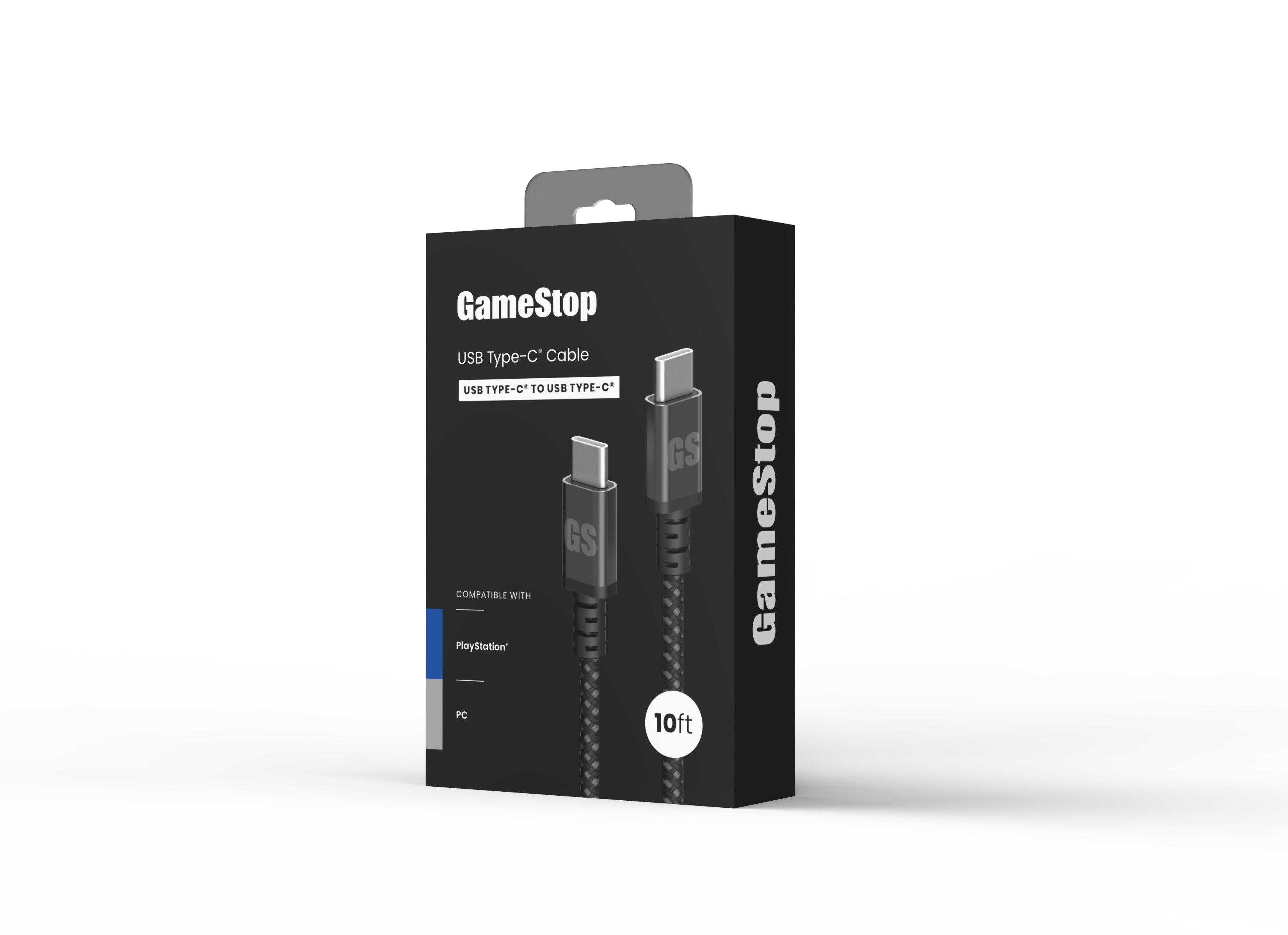 GameStop USB-C Nylon Braided 10ft Cable