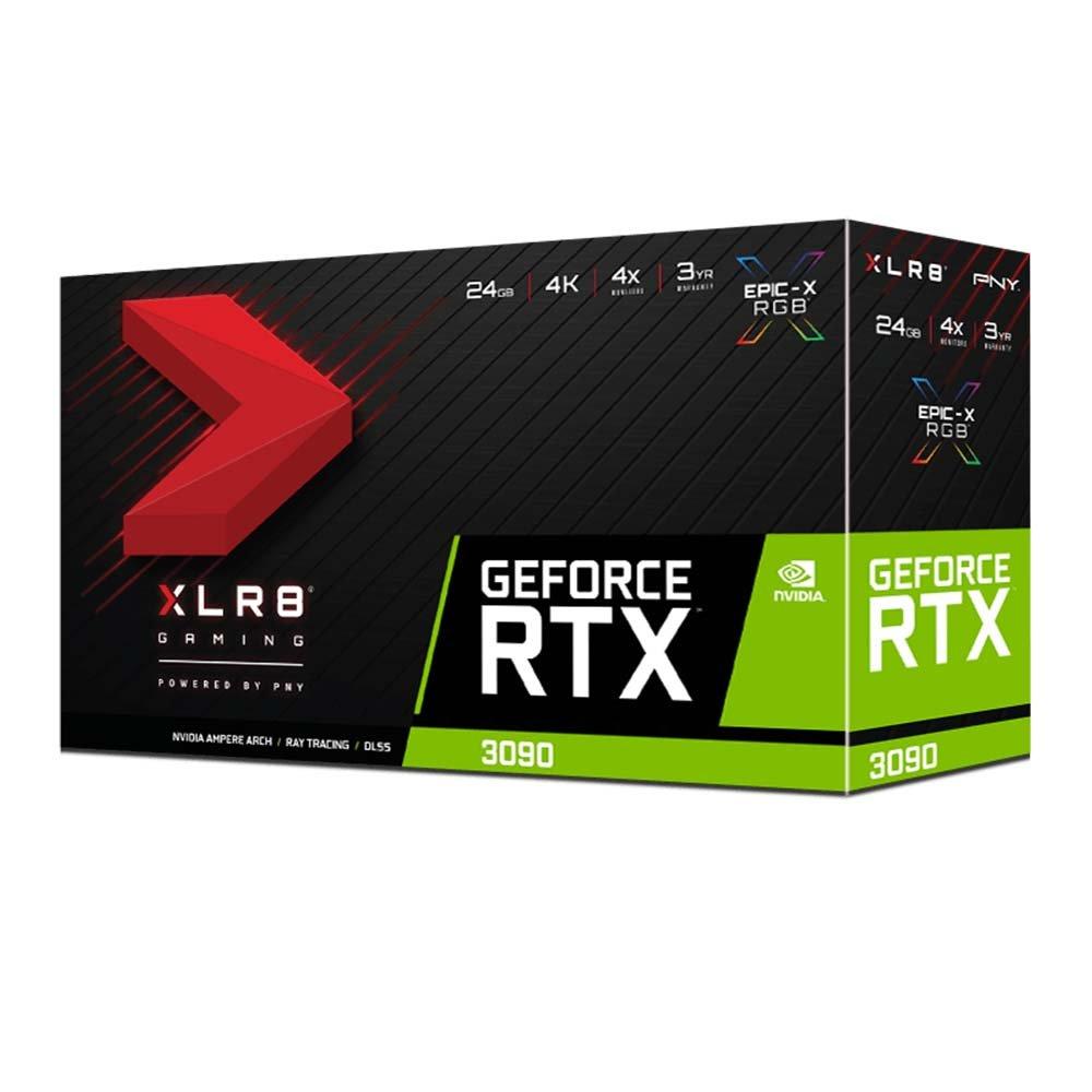 PNY GeForce RTX 3090 24GB XLR8 Gaming REVEL EPIC-X RGB Triple Fan Graphics Card