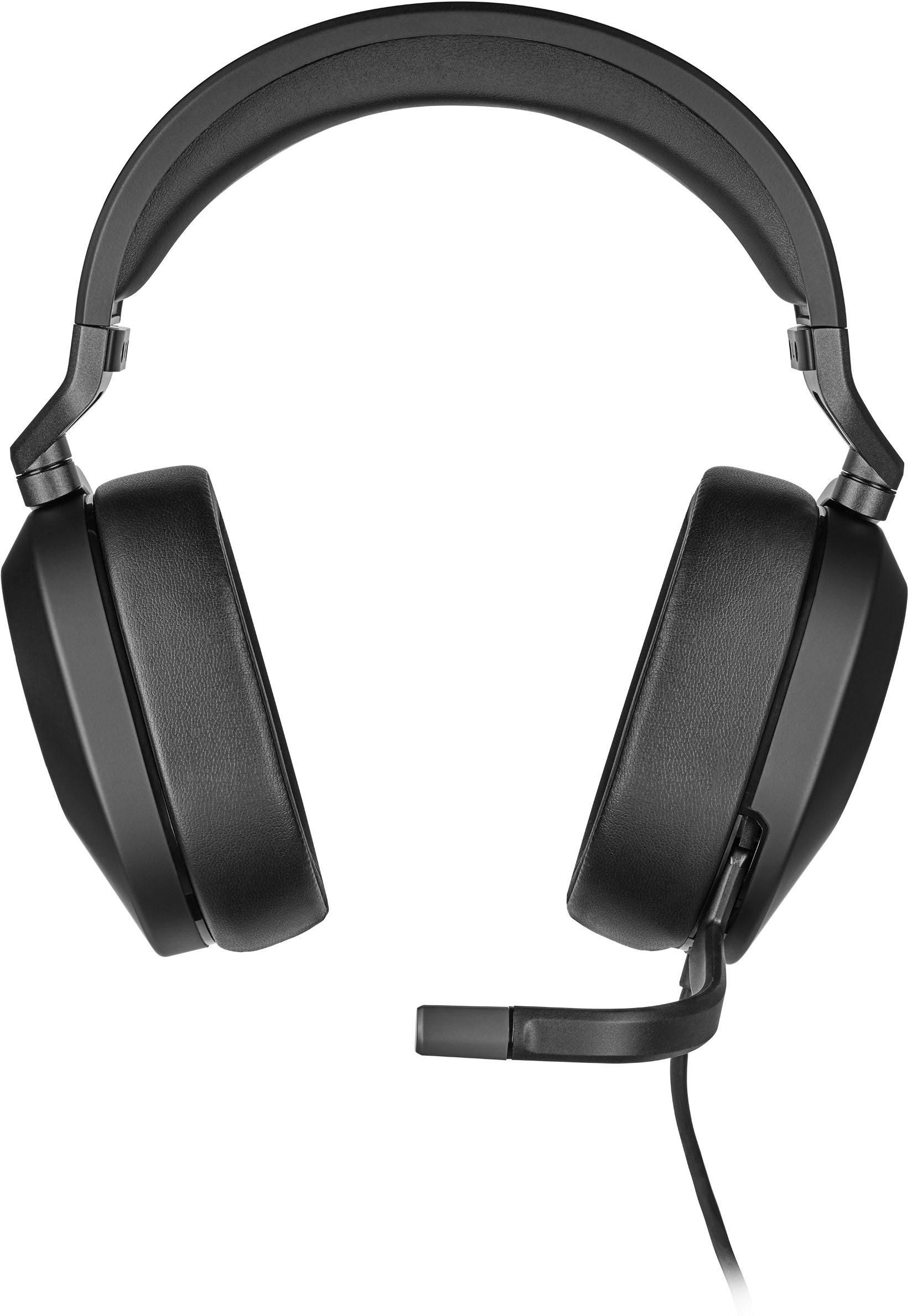 CORSAIR HS65 Surround Carbon Wired 7.1 Gaming Headset for PC, PlayStation  5, and PlayStation 4