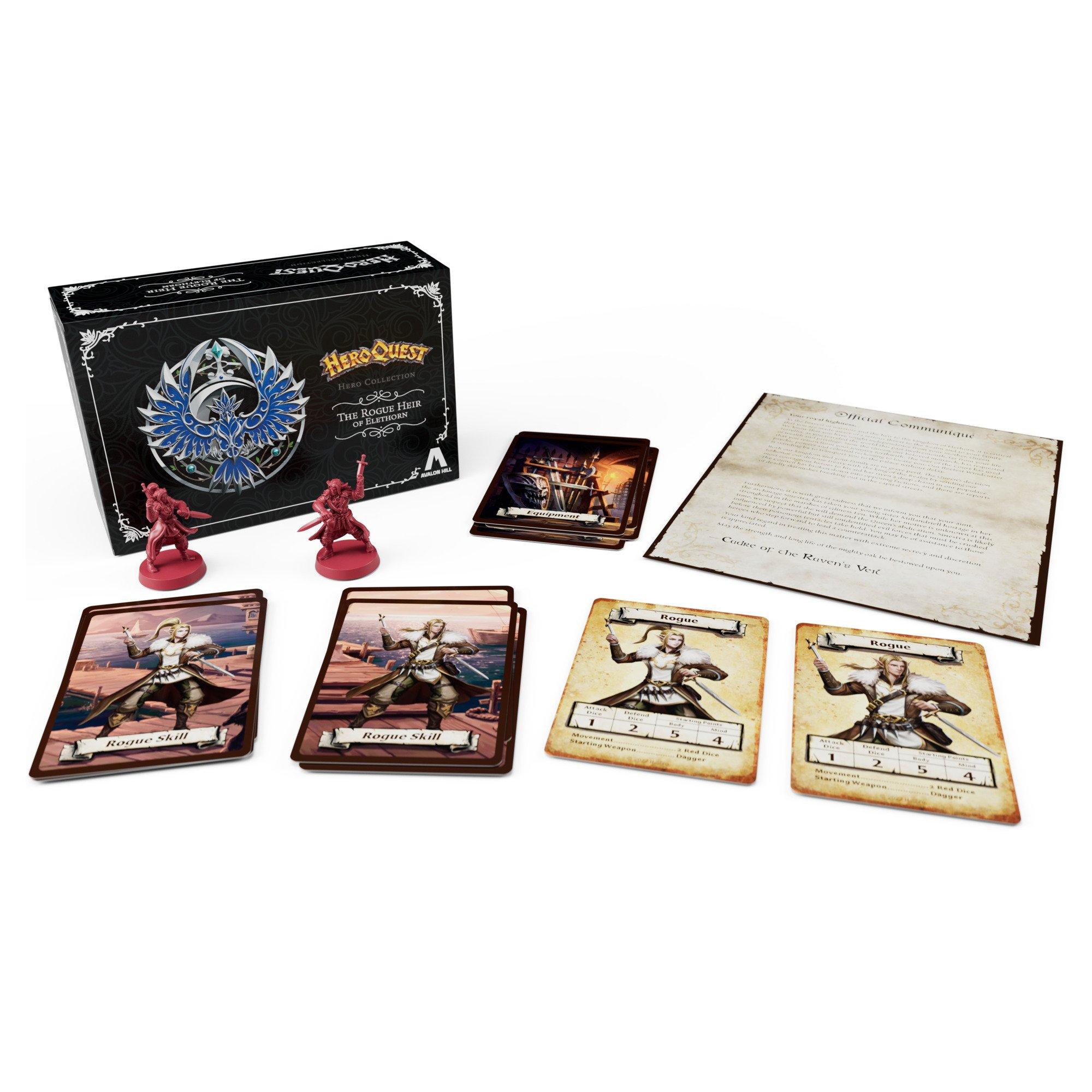 Hasbro HeroQuest The Rogue Heir Of Elethorn Board Game Expansion Pack