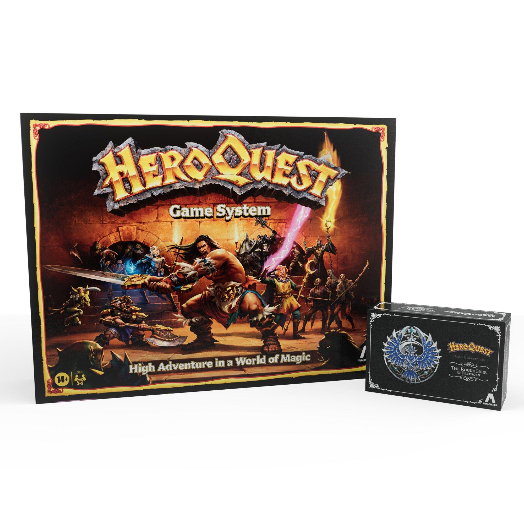 Hasbro HeroQuest The Rogue Heir Of Elethorn Board Game Expansion Pack