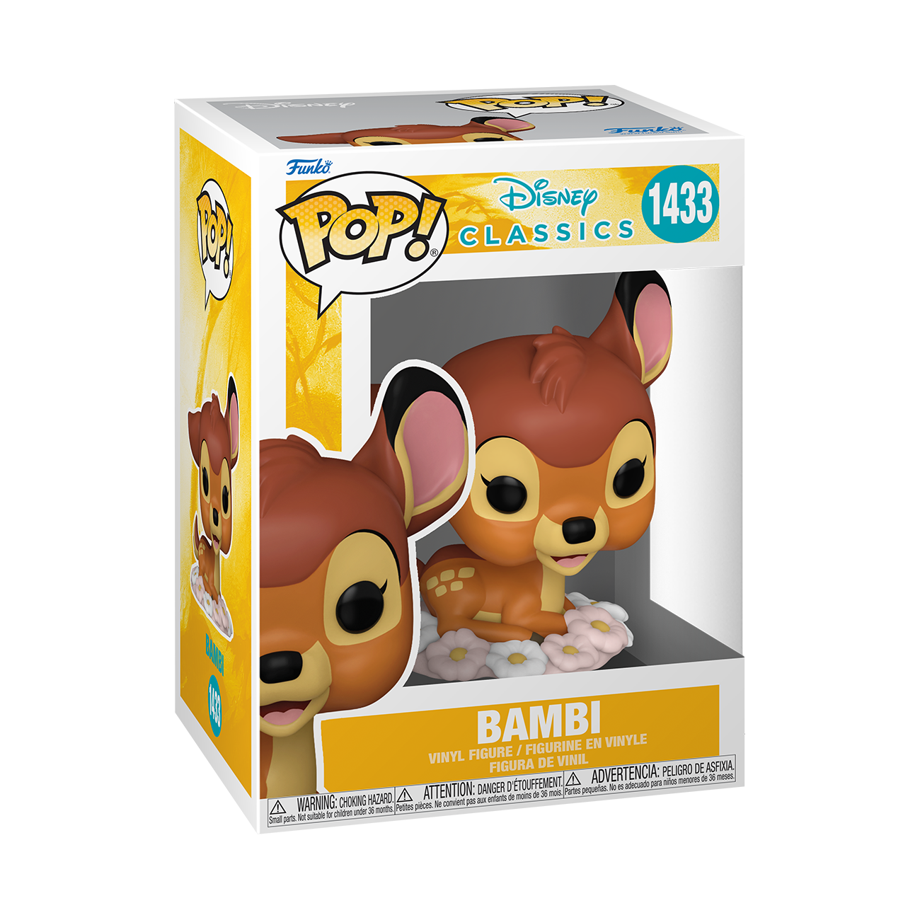 Funko POP! Disney: Bambi - Bambi 3.65-in Vinyl Figure