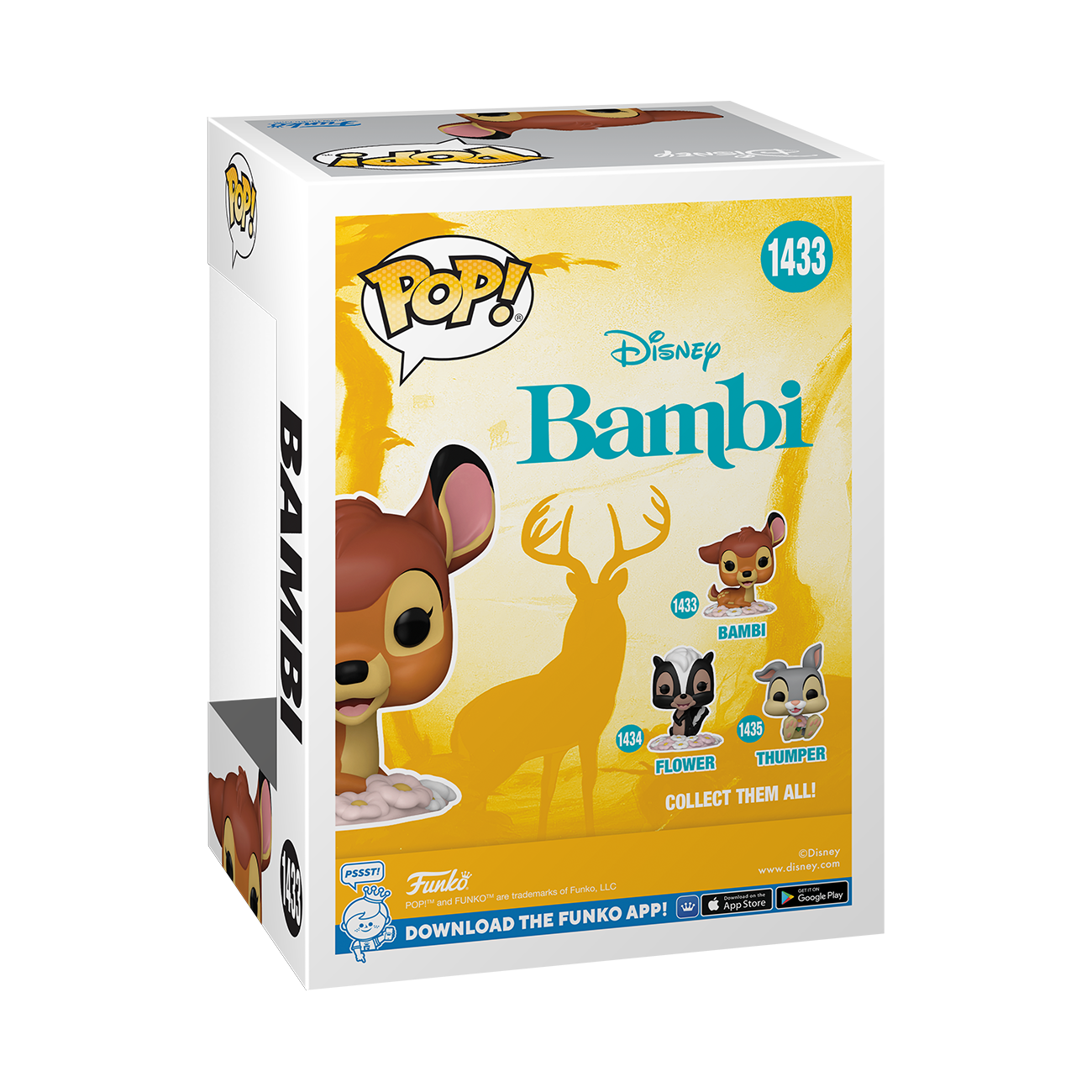 Funko POP! Disney: Bambi - Bambi 3.65-in Vinyl Figure | GameStop