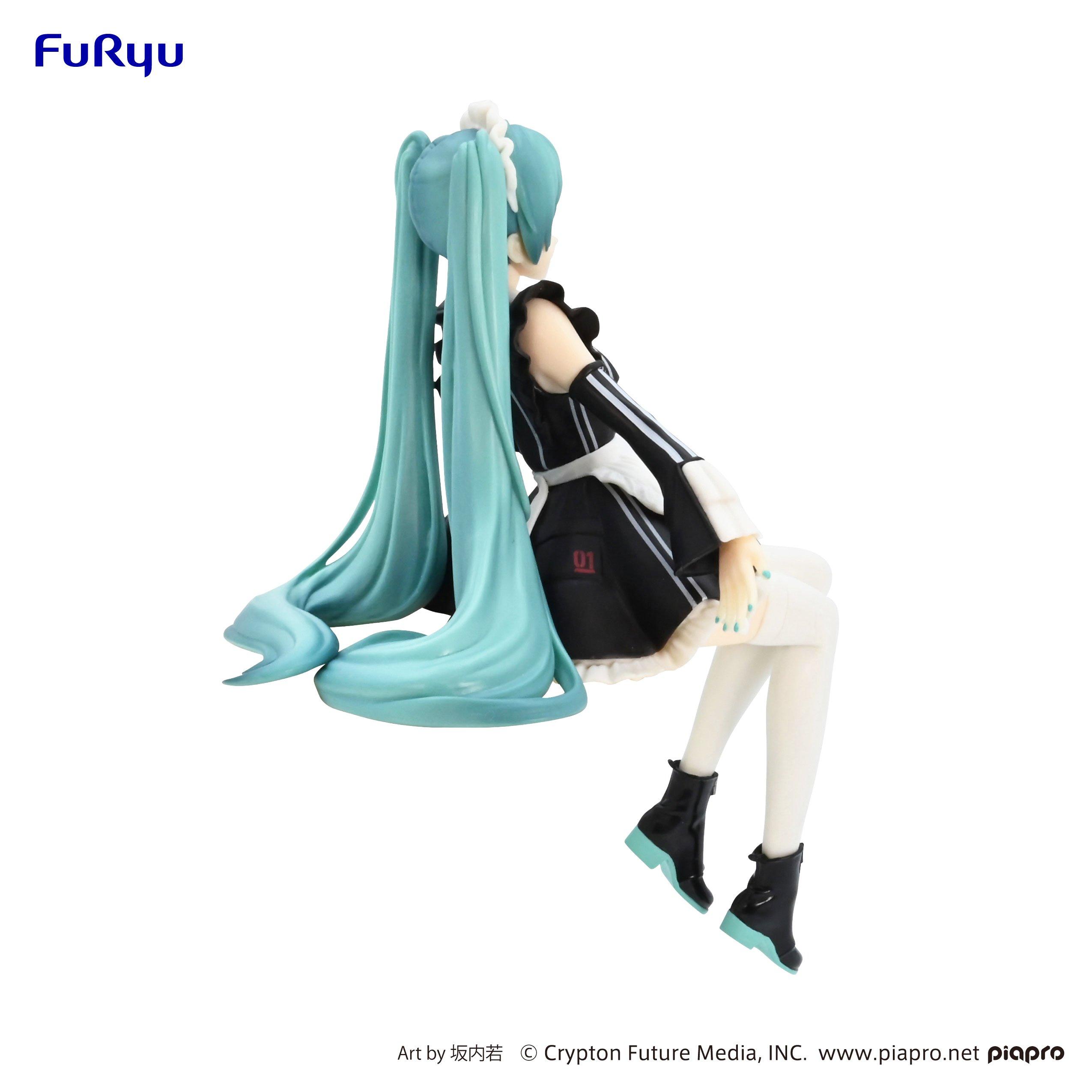 list item 6 of 8 FuRyu Vocaloid Hatsune Miku Sporty Maid Noodle Stopper Figure