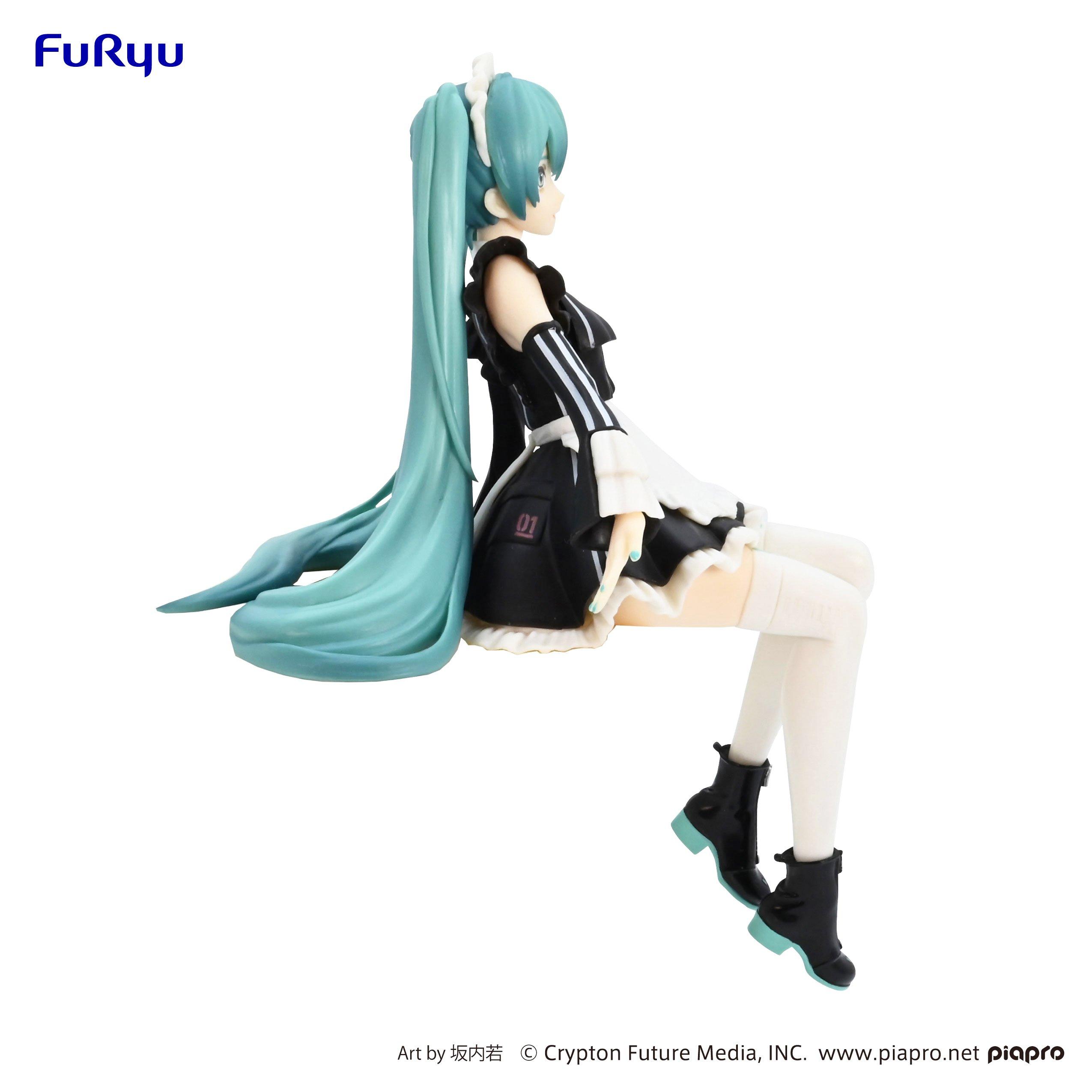 list item 7 of 8 FuRyu Vocaloid Hatsune Miku Sporty Maid Noodle Stopper Figure
