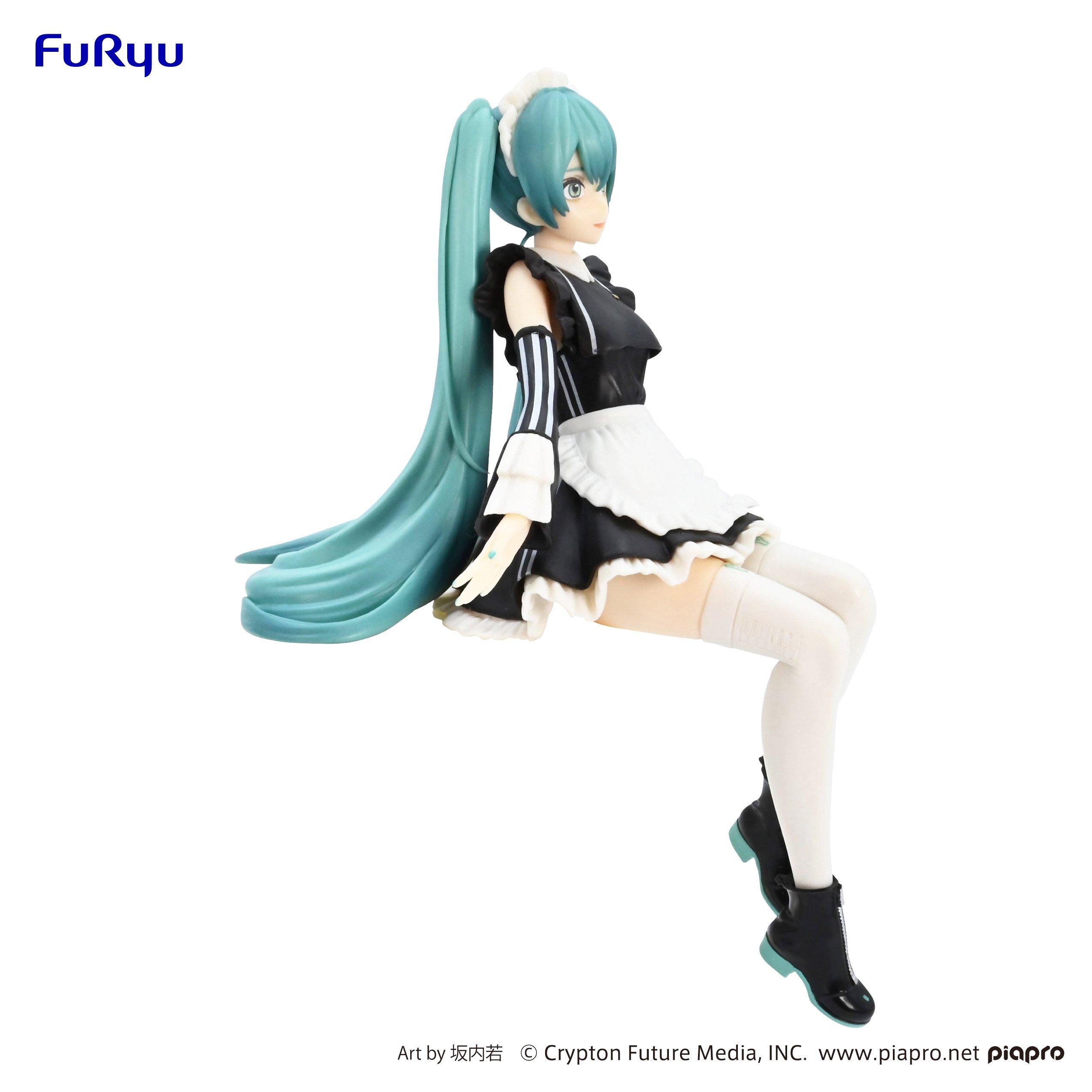 list item 8 of 8 FuRyu Vocaloid Hatsune Miku Sporty Maid Noodle Stopper Figure