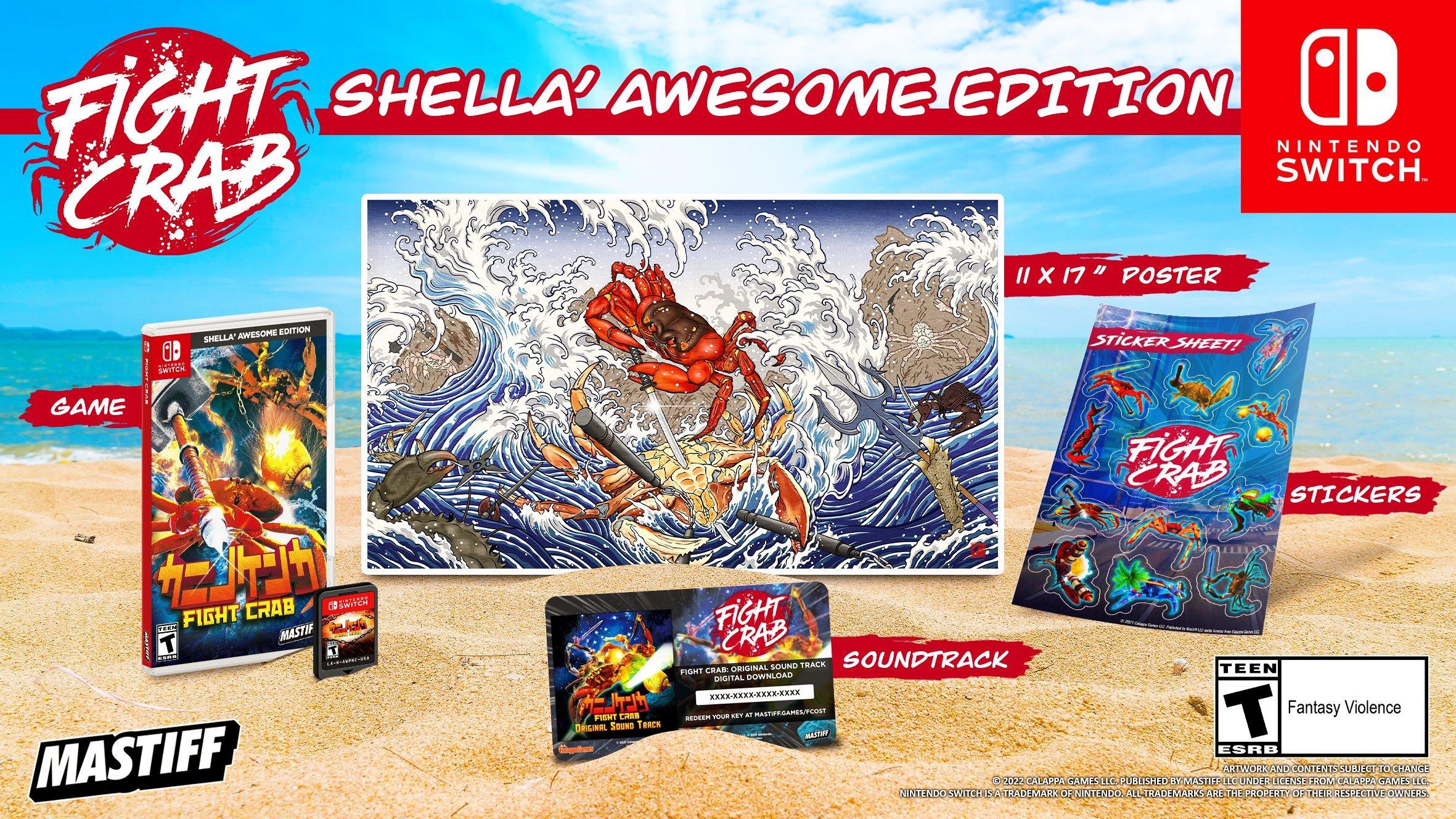 Fight Crab Shella Awesome Edition Nintendo Switch