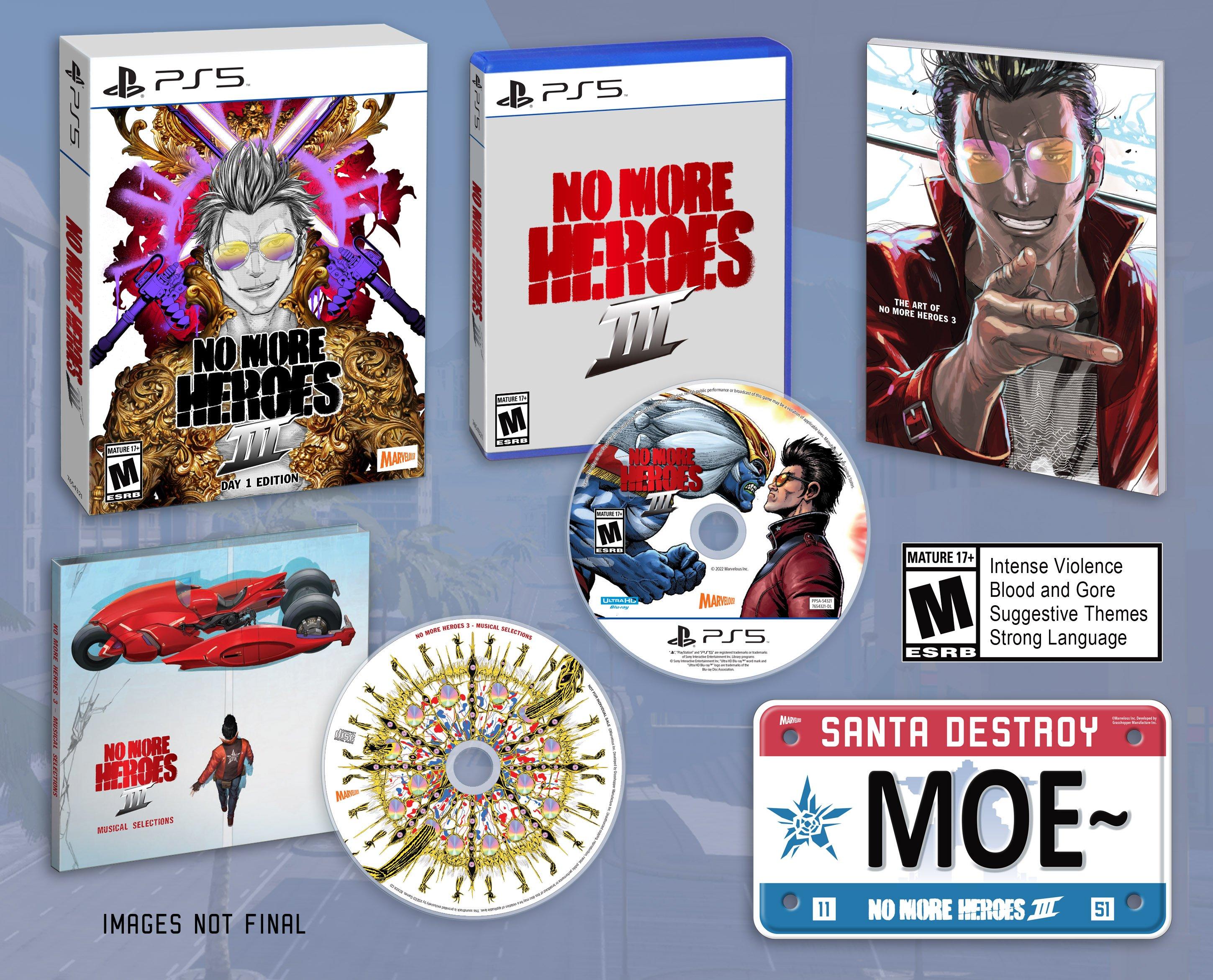 No more heroes deals 3 pre order