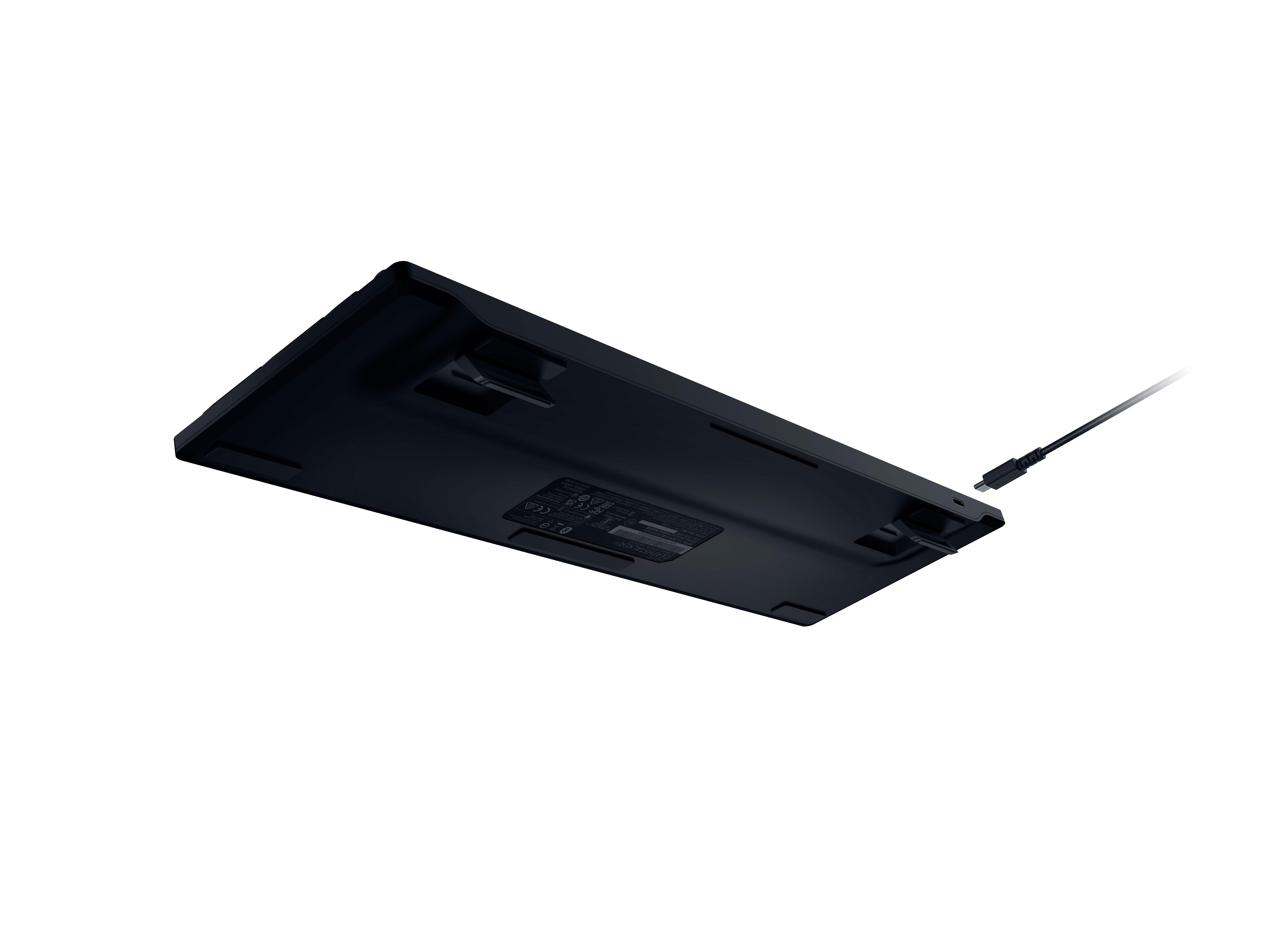 Razer DeathStalker V2 Wired Low-Profile Gaming Keyboard with Optical Linear Switches and Chroma RGB Lighting - Black