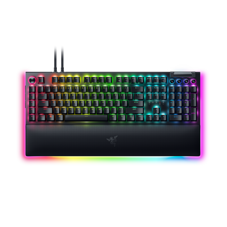 Razer BlackWidow V4 Pro Wired Mechanical Gaming Keyboard Green