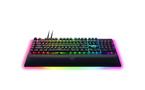 Razer BlackWidow V4 Pro Wired Mechanical Gaming Keyboard Green Mechanical Switches, Chroma RGB Lighting - Black