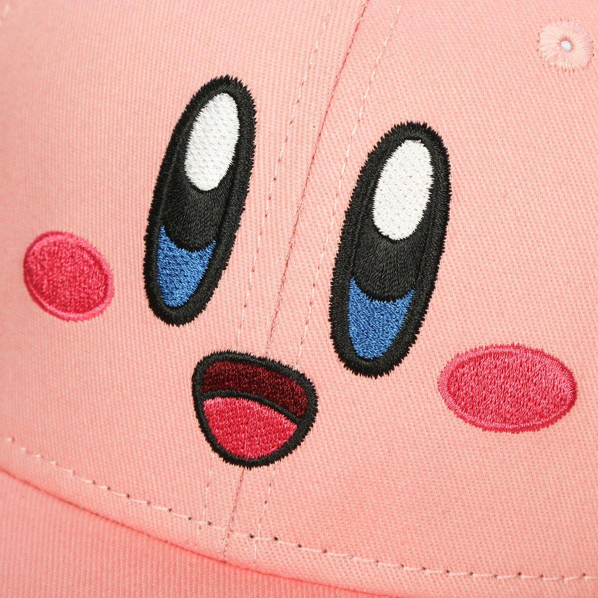 Kirby Big Face Pink Baseball Hat