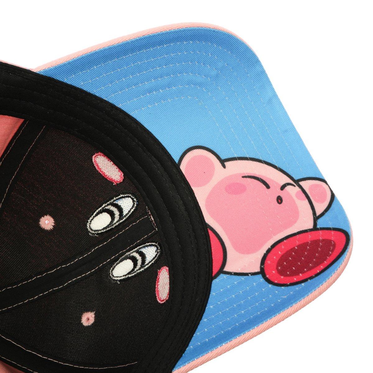 list item 5 of 5 Kirby Big Face Pink Baseball Hat
