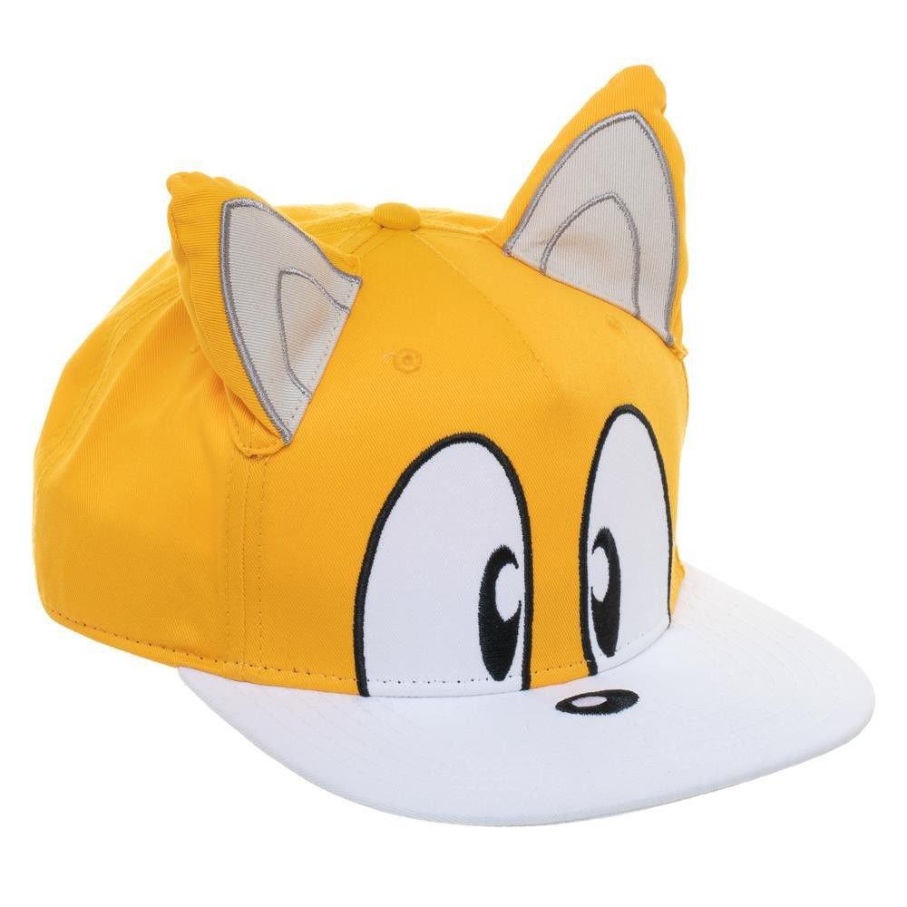 list item 3 of 4 Sonic the Hedgehog Tails Big Face with Ears Snapback Hat