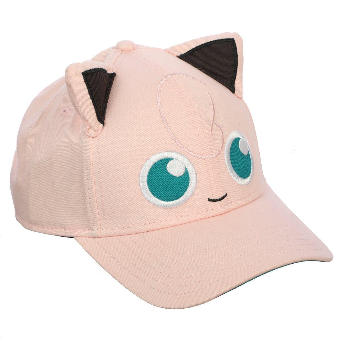 Bioworld Merchandising Pokemon Jigglypuff Big Face with Ears Baseball Hat