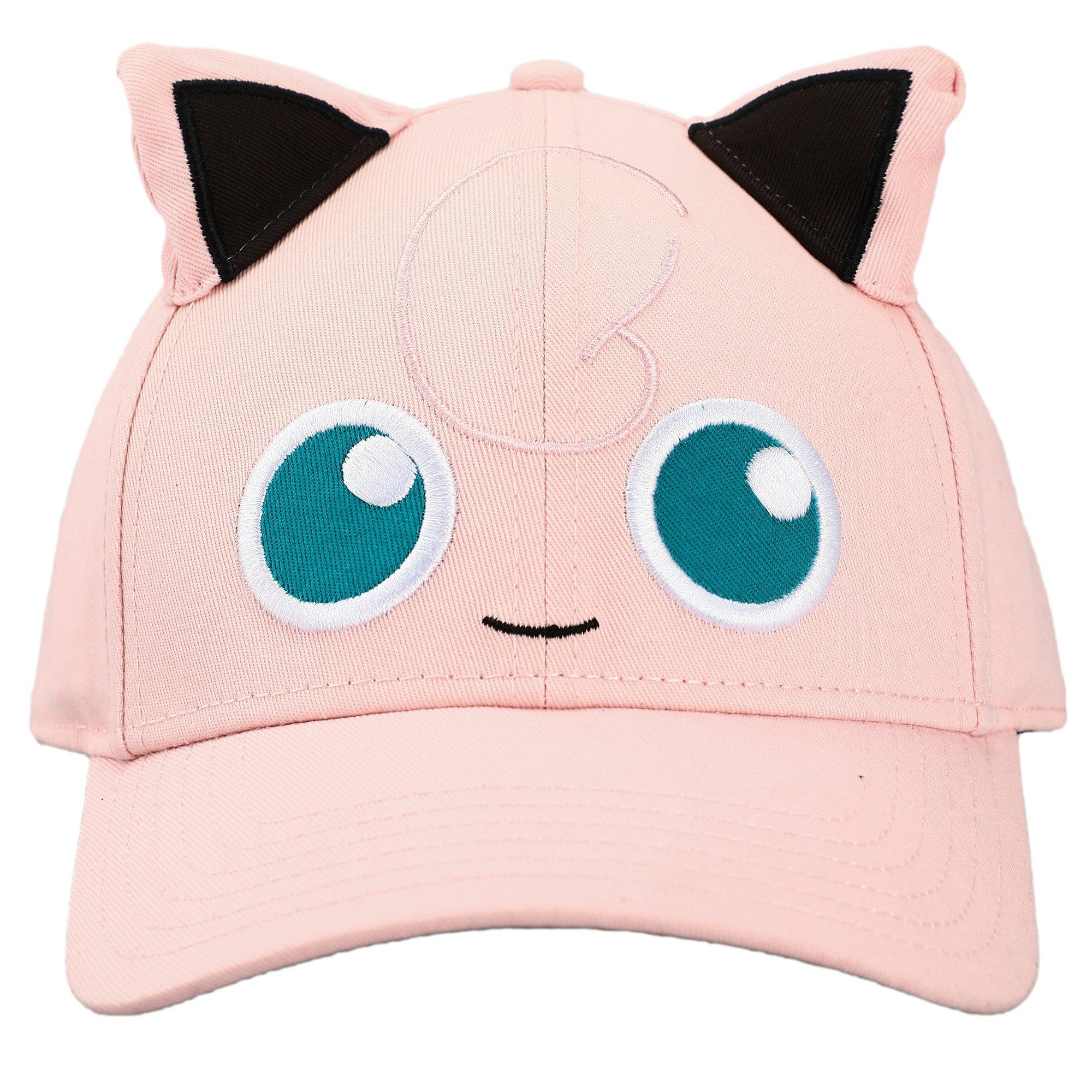 Pokemon Jigglypuff Cosplay Big Face with Ears Baseball Hat