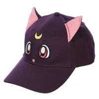 list item 1 of 4 Sailor Moon Luna Big Face with Ears Baseball Hat