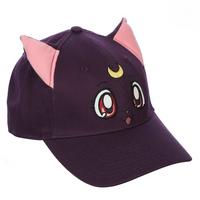 list item 2 of 4 Sailor Moon Luna Big Face with Ears Baseball Hat