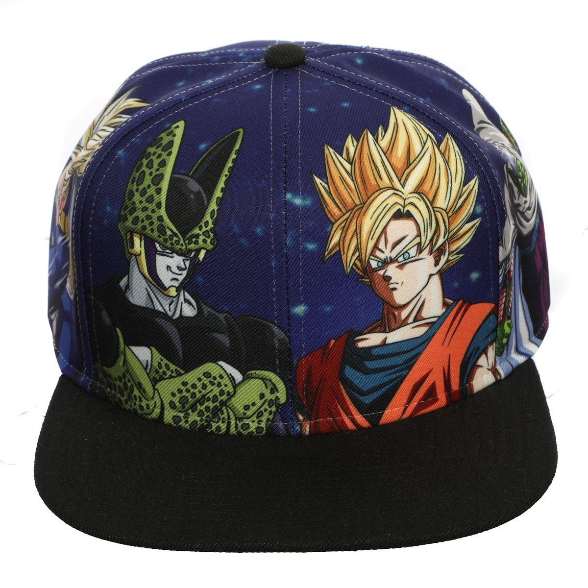 Dragon Ball Z Cell Saga Character Snapback Hat